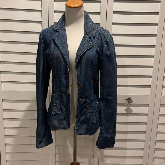 Unión Denim Jacket lined and soft! - Picture 1 of 8